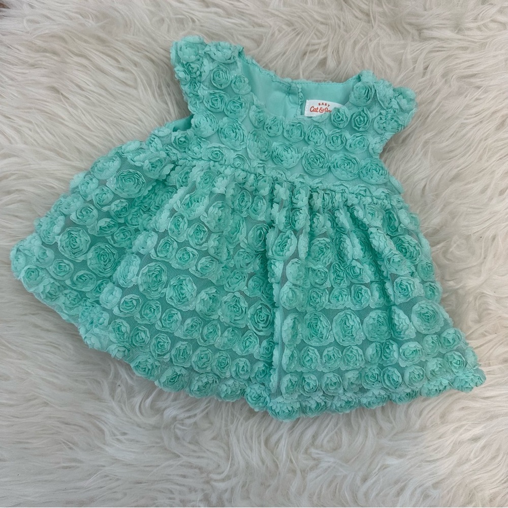 Cat & Jack 0-3 Month Floral Baby Dress